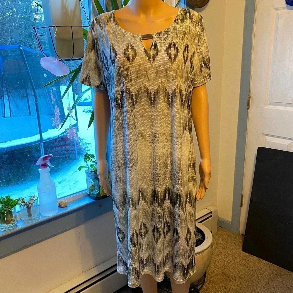 Jennifer Close Made In Italy Dress Women Size L